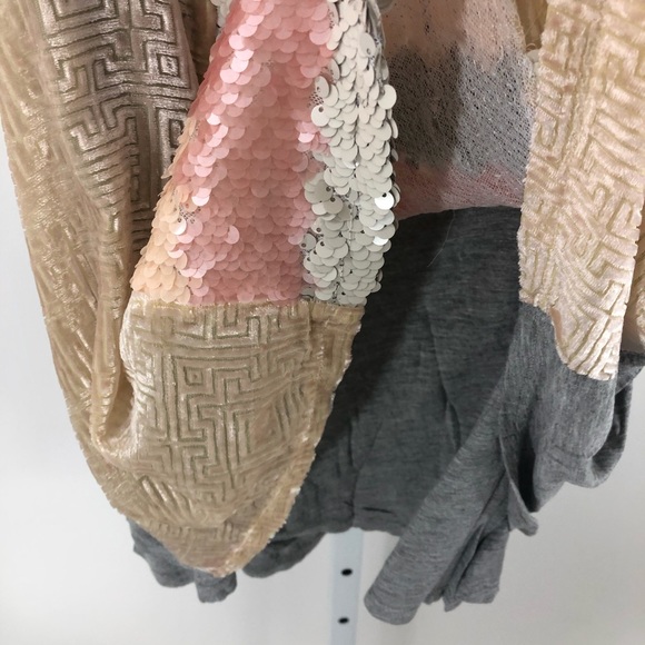 Anthropologie Tiny Sequin Velvet Tank - Picture 3 of 7